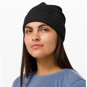 Twist Knit Beanie, Black, Lululemon